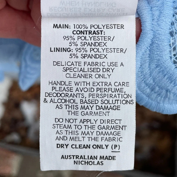 NICHOLAS Lace  Overlay Crochet Strappy Sheath Dress, size 2 - Picture 6 of 11